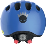 Abus Smiley 2.1 Sparkling Blue Mips LED lampa | blå cykelhjälm med Mips till bebis och barn